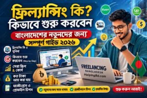 ফ্রিল্যান্সিং কি? কিভাবে শুরু করবেন (বাংলাদেশের নতুনদের জন্য সম্পূর্ণ গাইড ২০২৬)